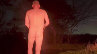 Homemade public footage: British gay amateur pounds his own hole solo