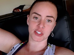 Big boobs milf masturbates with her dildo