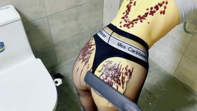 CCC046 BONDAGE DRIPPING WAX BDSM SPANKING HUMILIATION STRUGGLING DOMINATION