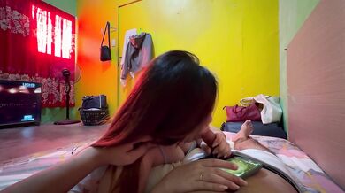 Chupa habang nag lalaro. Habang wala si kumpare.