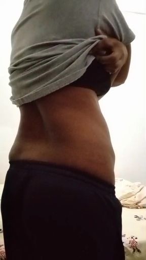 Sri lankan campus girl undressing