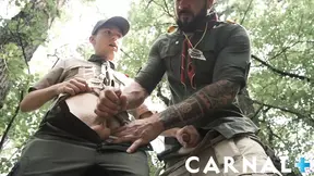 Scout Dolf Dietrich fucks cute blond scout in woods