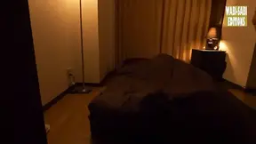 Married beauty explores her intense desires in shadows