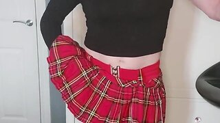 Hot june crossdresser masturbate juniper beri cum crossdresser