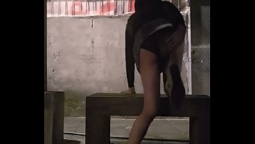 I'_m sticking my butt out and waiting for you.