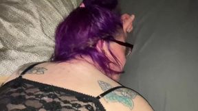 Amateur MILF accepts a cream pie after a wild sleepover