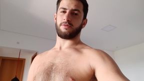 Want to see this handsome straight stud cum?