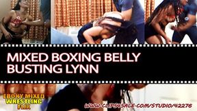 Ebony Mixed Fight Belly Box Lynn The Movie