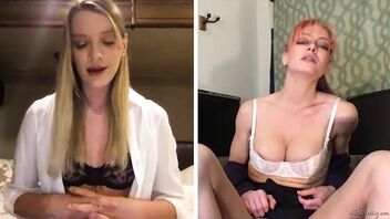 MILF Kenna James calls the hot secretary Serene Siren