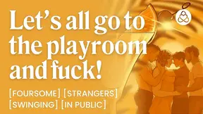 ASMR Audio Porn: First Time Couple Swapping at a Queer Swingers Resort � Foursome & Strangers � Erotic Audio Roleplay for Women
