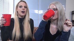 BLONDES BURPING JOI