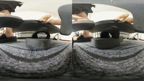 3DVR180 ERER LELE Black Thick-soled Sandals Crushingly Popular