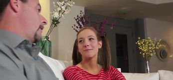 Molly Mansons tight pussy stretched by stepdads ro