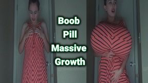 Boob Pills Breast Expansion Fantasy Tits Grow Bigger and BIGGER Transformation Fetish