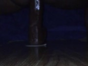 Creaming on Rob Pipers Dildo