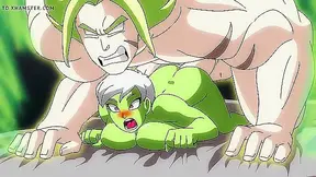 Broly Ignites Fiery Romance with Cheri in Epic Saiyan Tryst