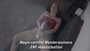 Wonder womans Magic control Pantyhose Masturbation ENF 07