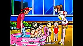 Hungarian Subtitles Hilarious Manga Girls Seduce Pervert for Wild Group Sex