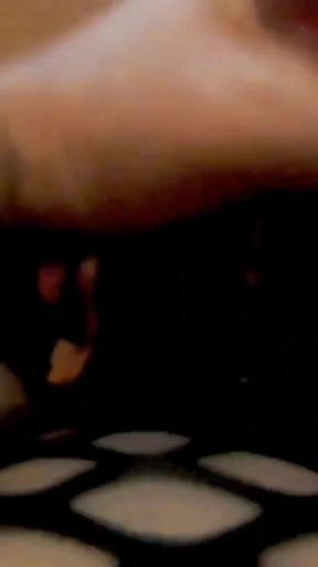 ebony choco bigcock shemale, cum feeding her white fuckslut boy.