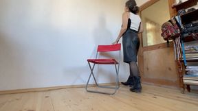 teacher having break aV