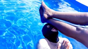 our dirty tongue between the TOES of DIVINE Black Goddesses