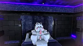 Furry Trans Girl Gets Pleasured in Roblox Studio Adventure