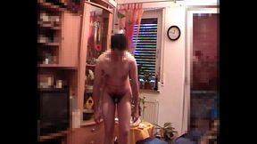 Strip Piss and Wank Masturbation