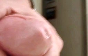 Closeup masturbation hand fucking cumshot load jizz