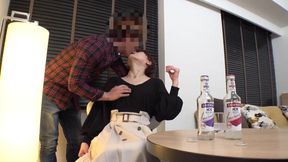 Slim Japanese MILF in Censored NTR MGS Fuck