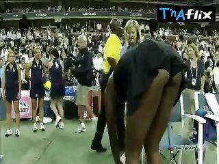 Venus Williams Underclothes Scene in 2008 YOU.S. Open