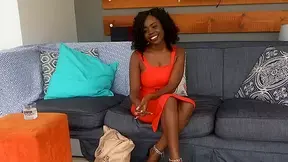 Classy Black Chick Deepthroat and Pounded by BWC in Fake Job Interview