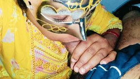 Horny Neha Bhabhi Sucking Nonstop Big Dick for Cumshot in Mouth All Cum with Dirty Talking Hindi Voice