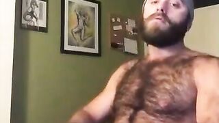 Hairy Lumberjack Shows Off his Cock ( No Cum ) 2