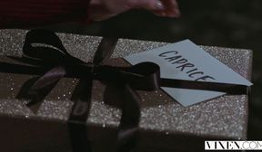 vixen little caprice has a sexy surprise for her man