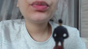 My Giantess Stepsister Plays Dentist with Tiny Stepbrother,