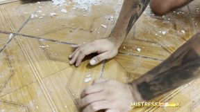 Chastity Drone - Whipped, Worked, and Owned by Mistress