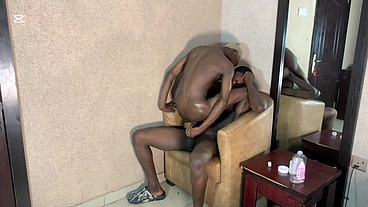 Socking me like she have been waiting to have me