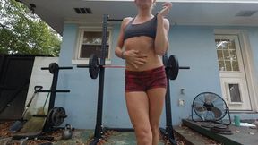 Lorenzo Custom spit and workout JOI video