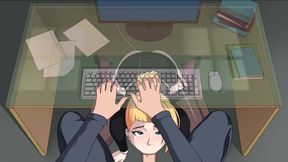 Kunoichi Trainer - Ninja Naruto Trainer - Part 110 - Secretary Blowjob Under Table by Loveskysanx