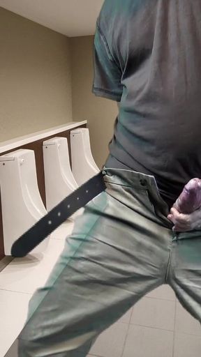 Jaw-dropping moment from &quot;Risky Public Masturbation In Toilets&quot;