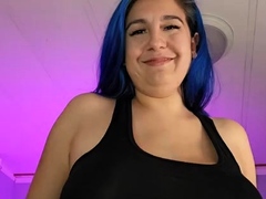 Freya Reign - Hairy Gf Ties You Up To Tease You With Sweaty
