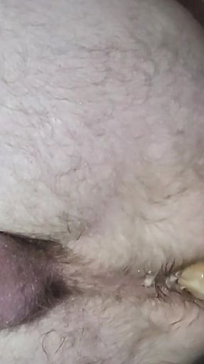 Creaming From My Manpussy While Fucking a Dildo. Who Wants a Taste?