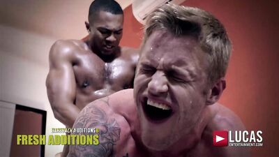 Sucking on a Monster Cock: Gay Porn Star Tries BBC Action