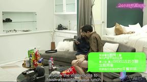 Amateur Chinese girl loves Hardcore pleasure with passionate Blowjob and Handjob