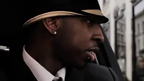 Busty MILF takes a pounding and gets creampie