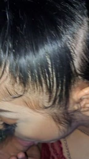 Part 2 of of 4sum and pretty eyed native licking my pussy and we both suck his dick.