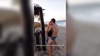 I took the chastity of the teen on the beach.