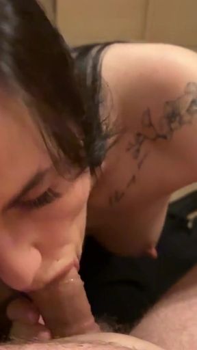 Stunning moment from &quot;POV Blowjob with Eye Contact  I Love Making You Moan&quot;