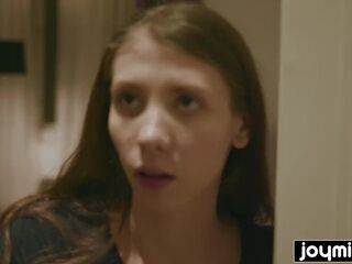 Lewd neighbour  teen and comes over to screw her