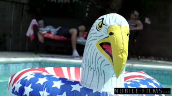 Jasmine Grey and Chloe Temple's Sizzling 4th of July Threesome